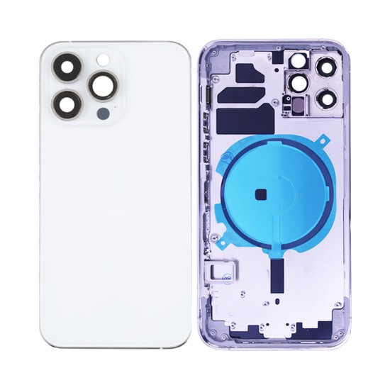 Tapa Trasera+Frame Apple iPhone 12 Pro Plata